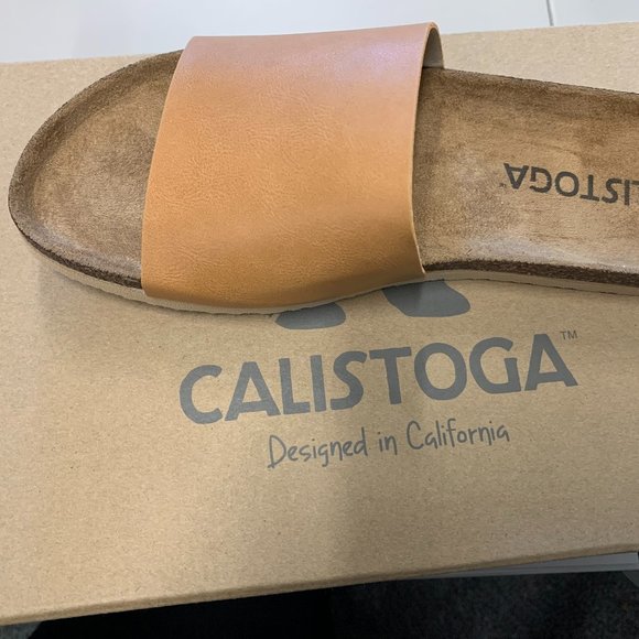 Calistoga Shoes - Calistoga Footbed Slide Sandal